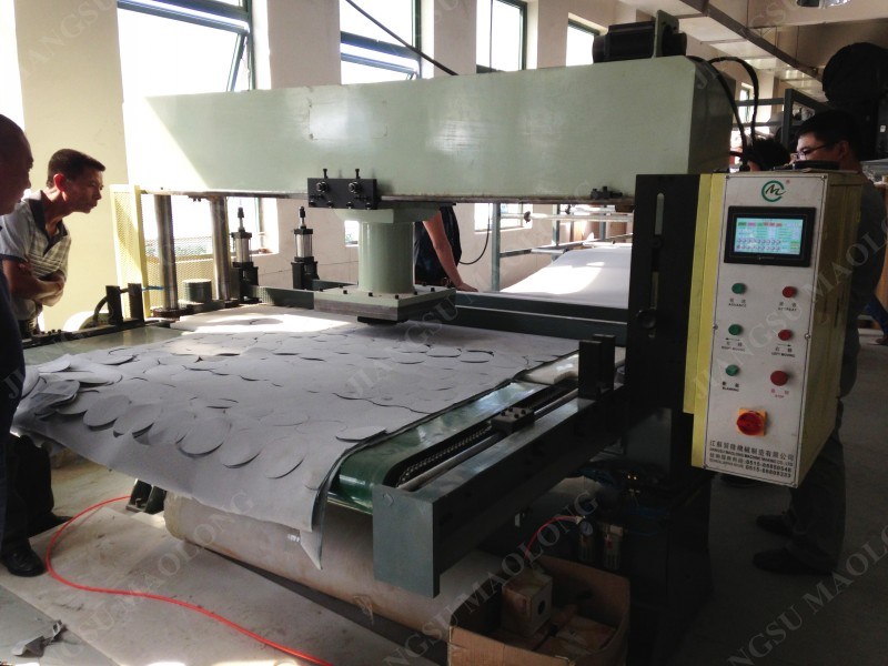 Hot Abrasive Paper Automatic Die Cutting Machine