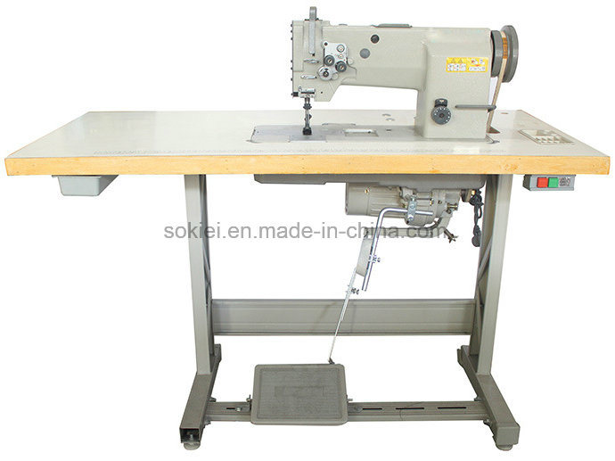 Single Double Needle Compound Feed Shoes Sofa Industrial Sewing Machines