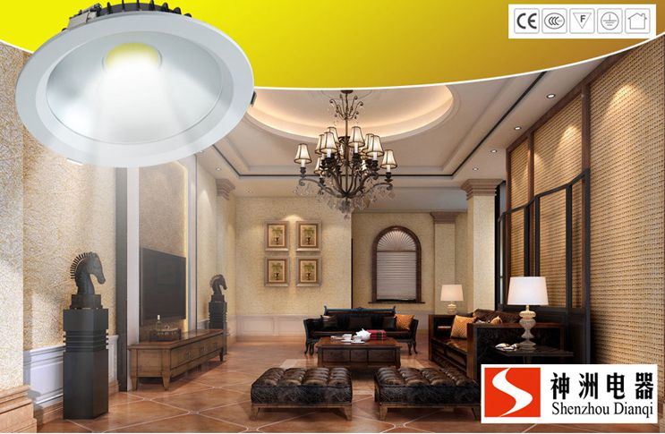 5W COB LED Spotlight with GU10 E27 MR16