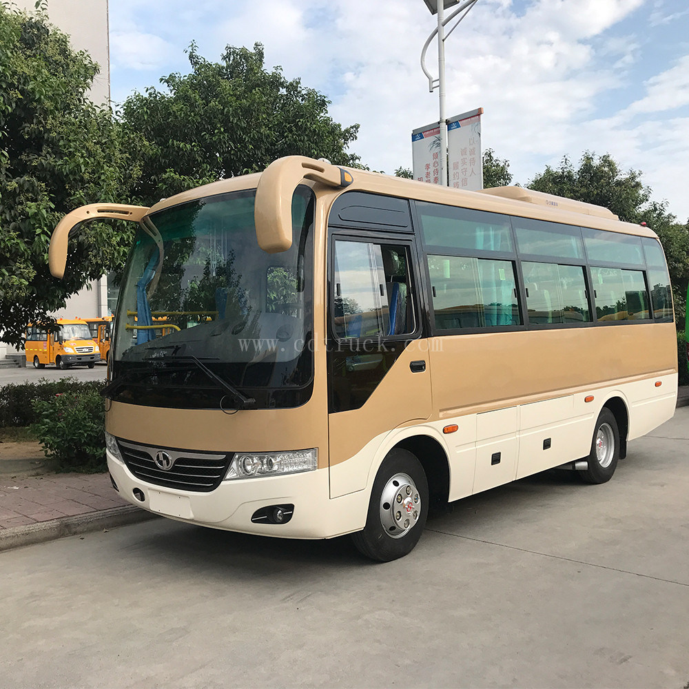 China Shaolin 6.6m 25 Seats 30 Seat Long Distance City Coach Bus for Sale