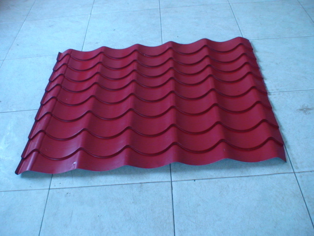 Roofing Tiles Roll Forming Machine to Make Metal Tiles