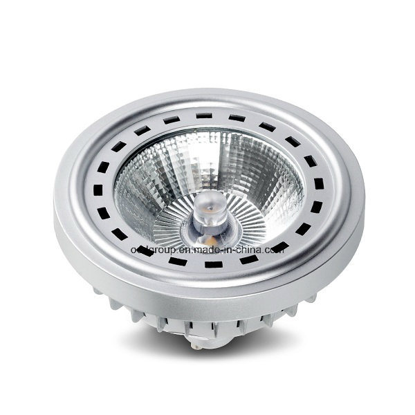 AC/DC12V AC85-265V 7W G53 GU10 COB AR111 GU10 LED with Aluminium Housing