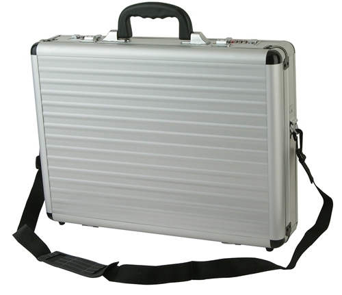 Low Price Silver Aluminum Lawyers Briefcase