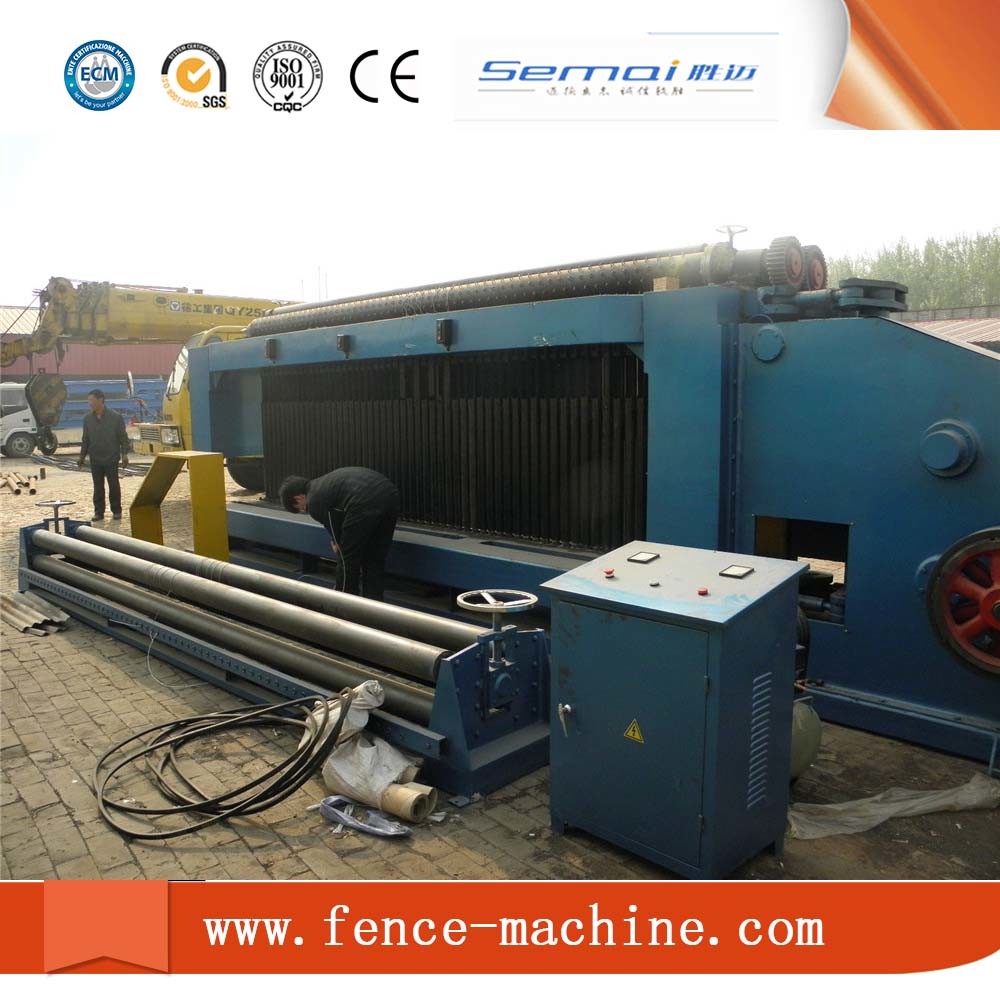 Reinforced Hexagonal Gabion Box Mesh Machine