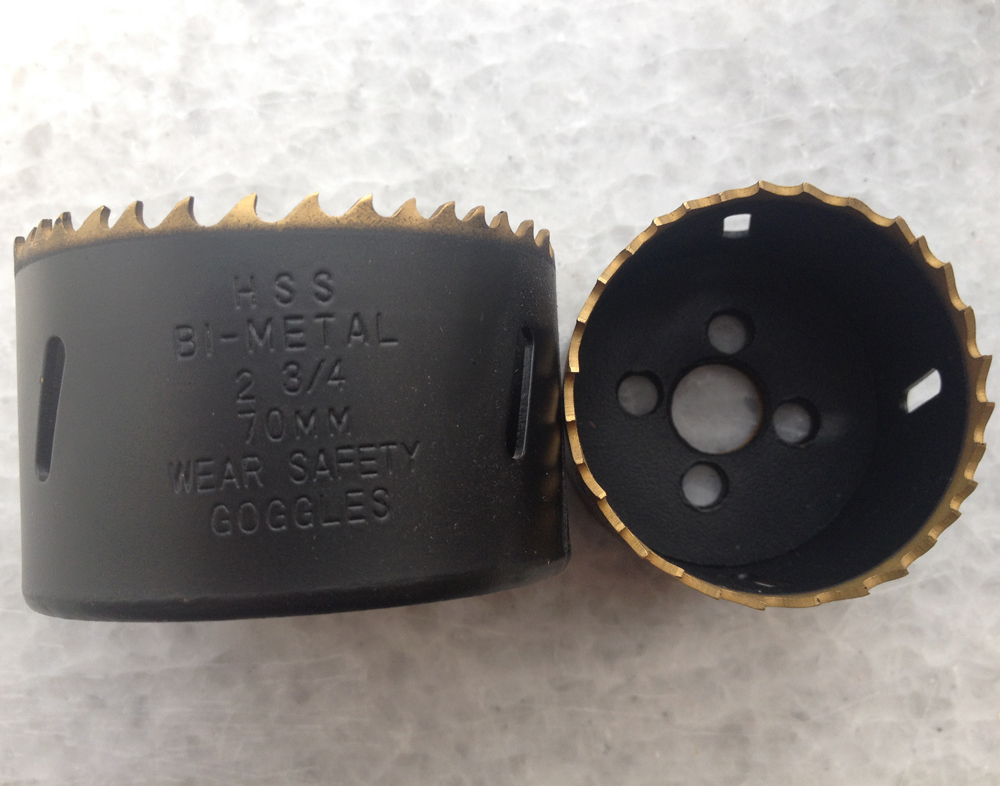 Titanium Coated High Speed Steel Bi-Metal Hole Cutter