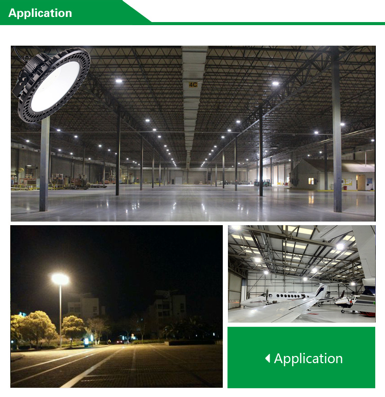 Induction Replaces 300W LED High Bay Lamp Fixture Factory Industry Warehouse Fast Install