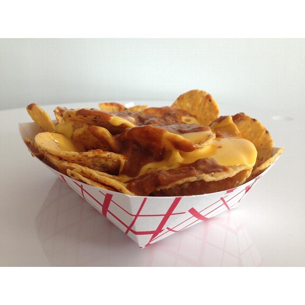 Paper Food Tray for Carnivals and Picnics. Holds Nachos, Fries