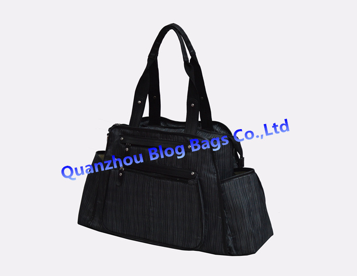 Multifunction Cute Black Tote Travel Diaper Mummy Bags