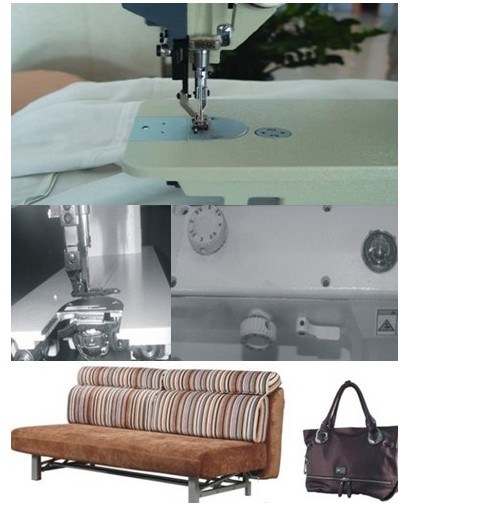 Single Needle Top and Bottom Feed Lockstitch Sewing Machine