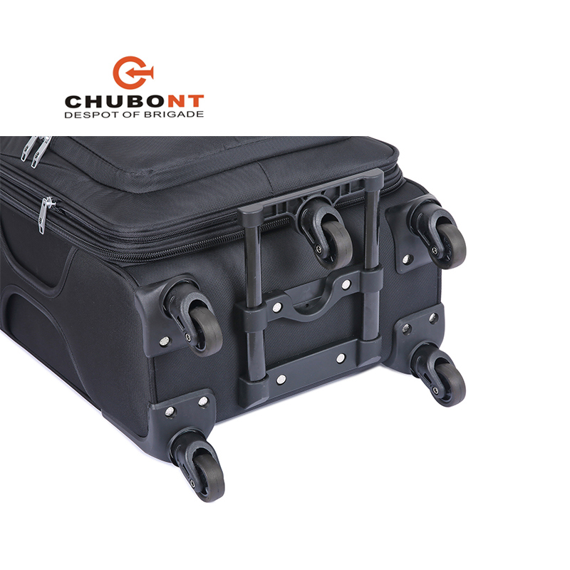 Chubont Luggage Factory for Tsa Lock Double Zipper Soft Luggage