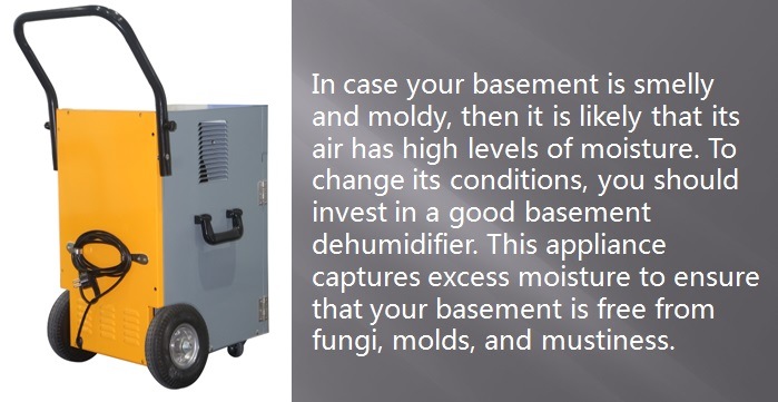 Basement Moisture Control Hot Air Wood Dryer Industrial Dehumidifier