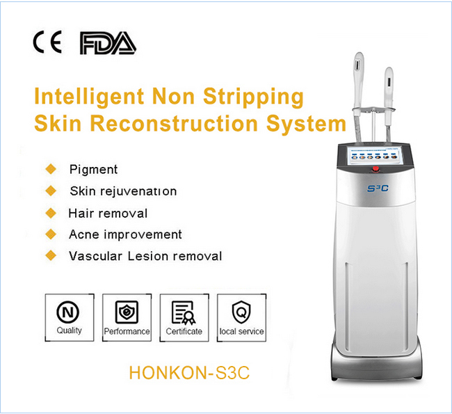 Fast and Painless Multifunction Shr and Vacuum IPL Hair Removal