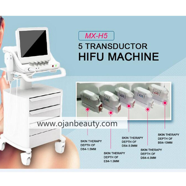 2017 New Professional Skin Rejuvenation Hifu Beauty Machine