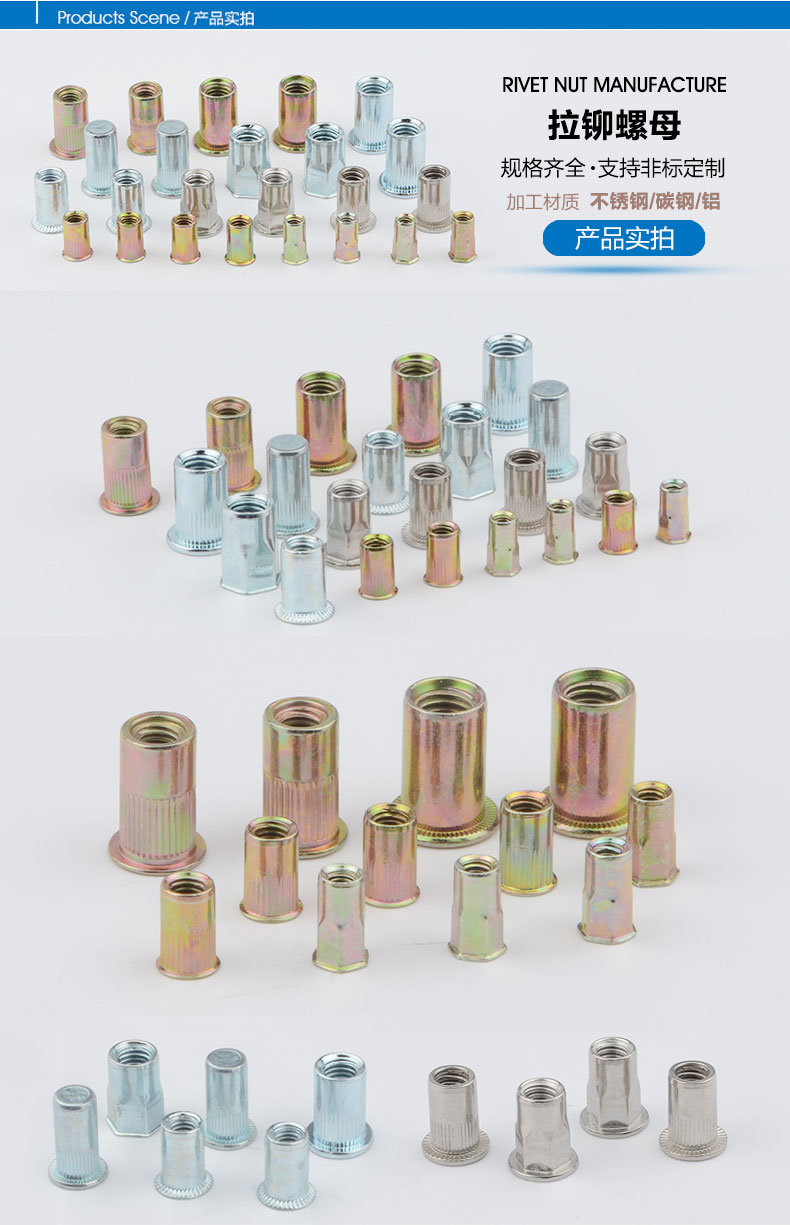 China Suppliers Steel High Quality Drive Pin Blind Rivet