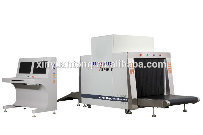High Quality Luggage Scanner X-ray Baggage Scanner with Tunnel 100*80cm