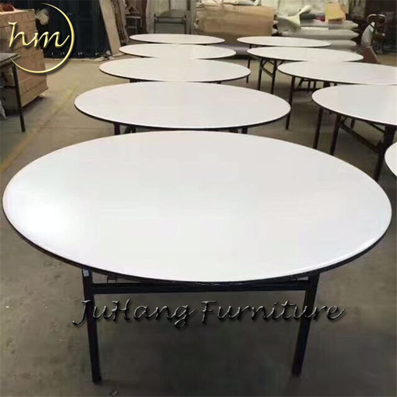 Folding Round Wedding Restaurant Hotel Banquet Table (HM-T1)