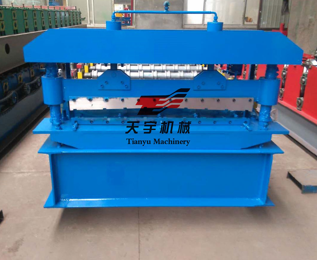 Hydraulic Pressure Metal Sheet Standing Seam Roof Panel Roll Forming Machine