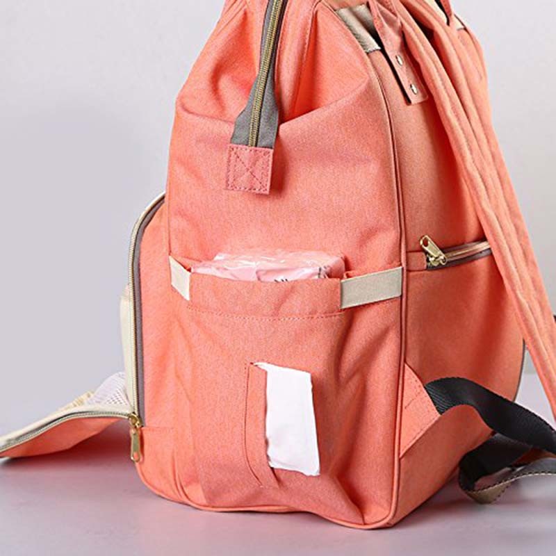 Fashion Multifunctional Adult Mummy Changing Nappy Backpack Baby Diaper Bag