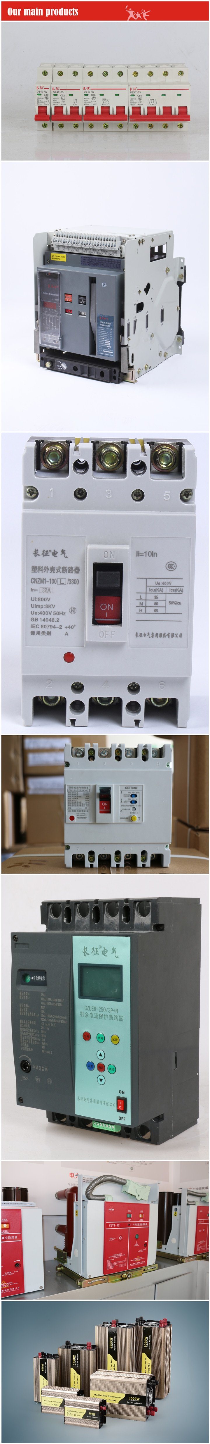 400A Circuit Breaker Electrical Switch MCCB MCB RCCB 3p
