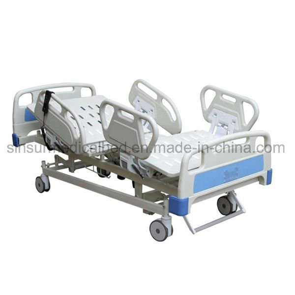 Hospital Ward Use Electric Five Function Adjustable Medical Beds