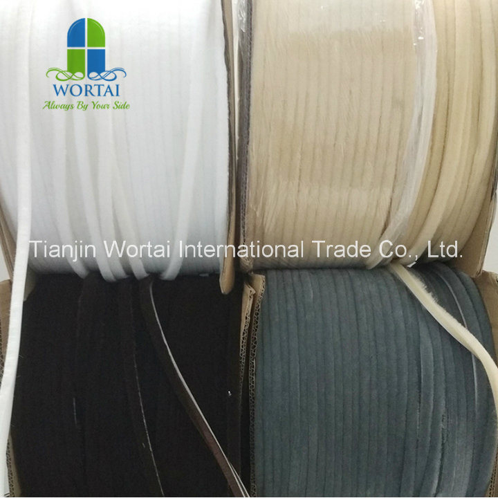 High Quality 3 Lines Wool Pile Brush Seal Weather Strip