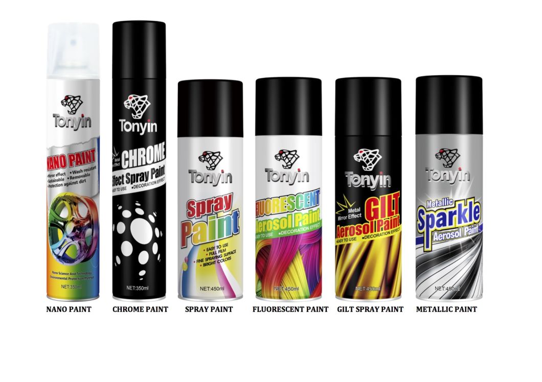 Tonyin All Purpose Aerosol Paint, Spray Paint