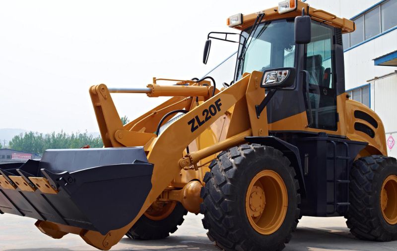 Factory Supply 1.6 Ton Zl16 Wheel Loader with Pallet Fork