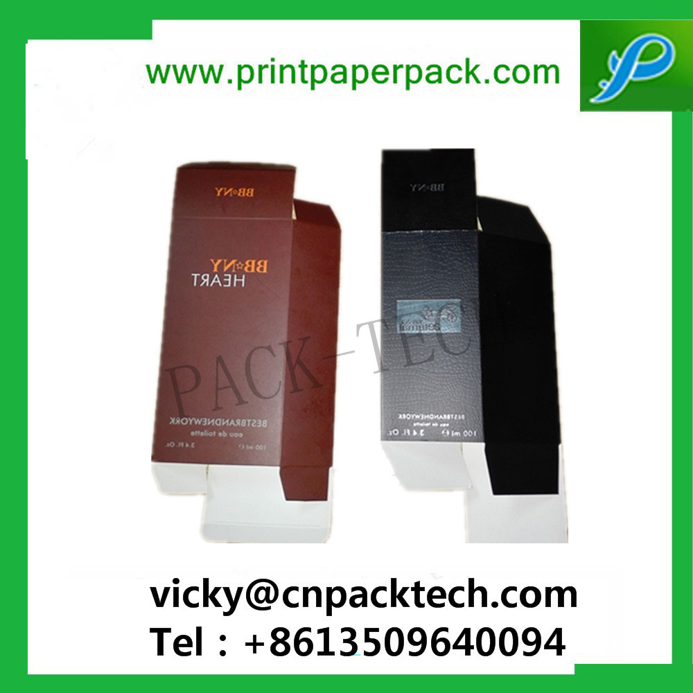 Custom Printed Folding Cosmetic Box Hairspray Boxes Rigid Cardboard Hair Packaging Lip Gloss Box Foundation Boxes