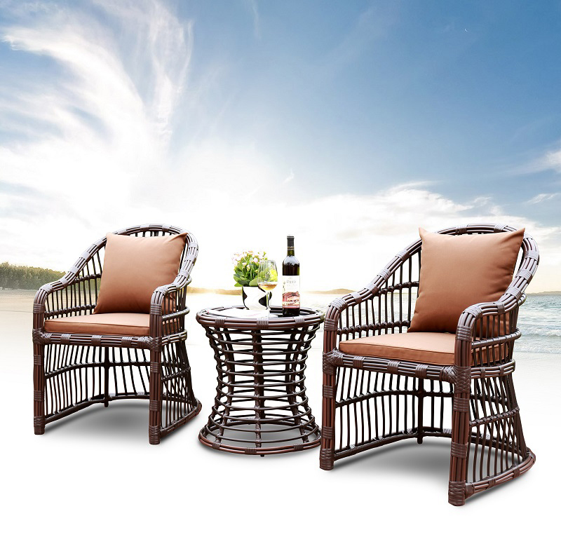 2018 New Rattan Garden Furniture Outdoor Chair Set-T089