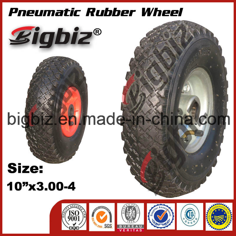 Popular Semi-Pneumatic Wheelbarrow Rubber Wheel