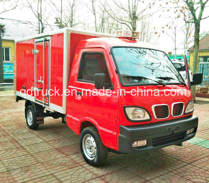 SINOHTC 4X2 Mini Electrical Truck, Electric Cargo Van with Single Cab