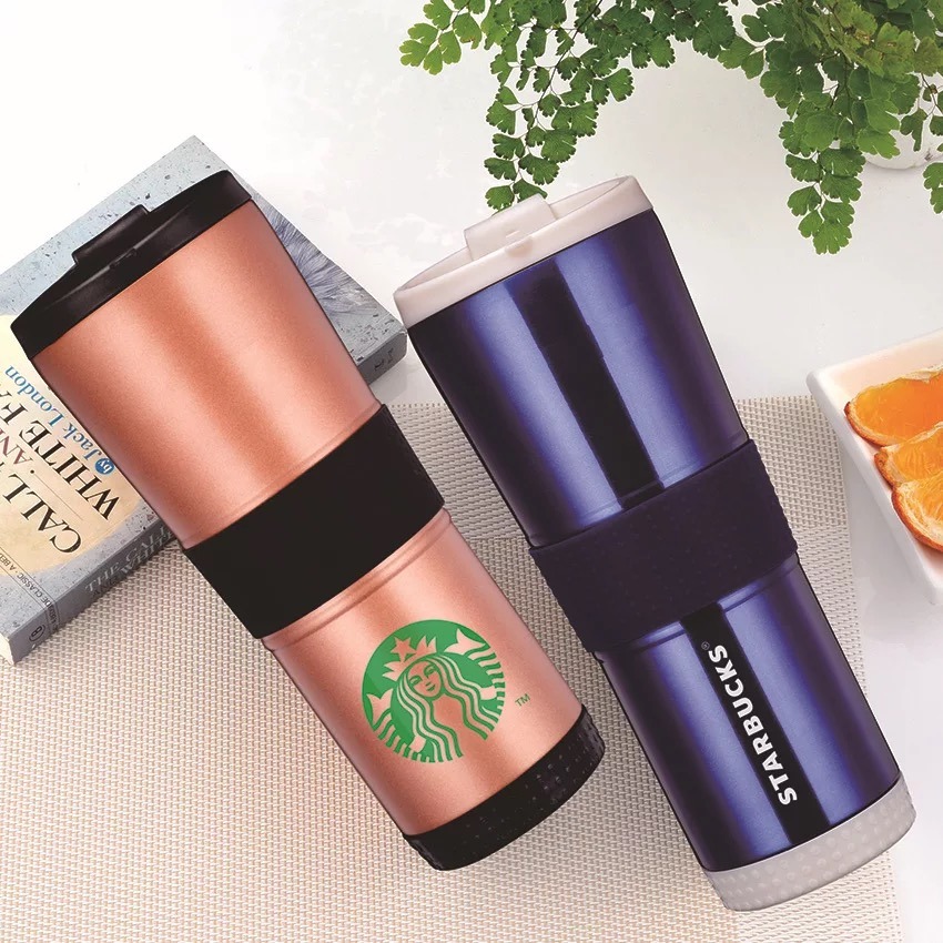 2017 New Design Customize Coffee Stainless Steel Travel Tumbler Mug with Flip Lid