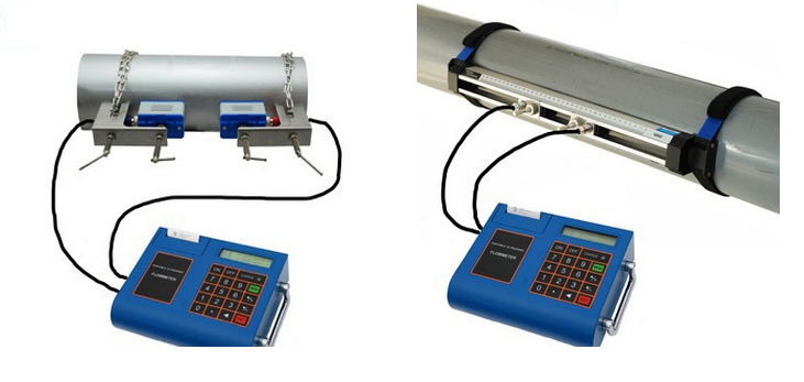 Portable Ultrasonic Flow Meter for Diesel, Water, Liquid, etc