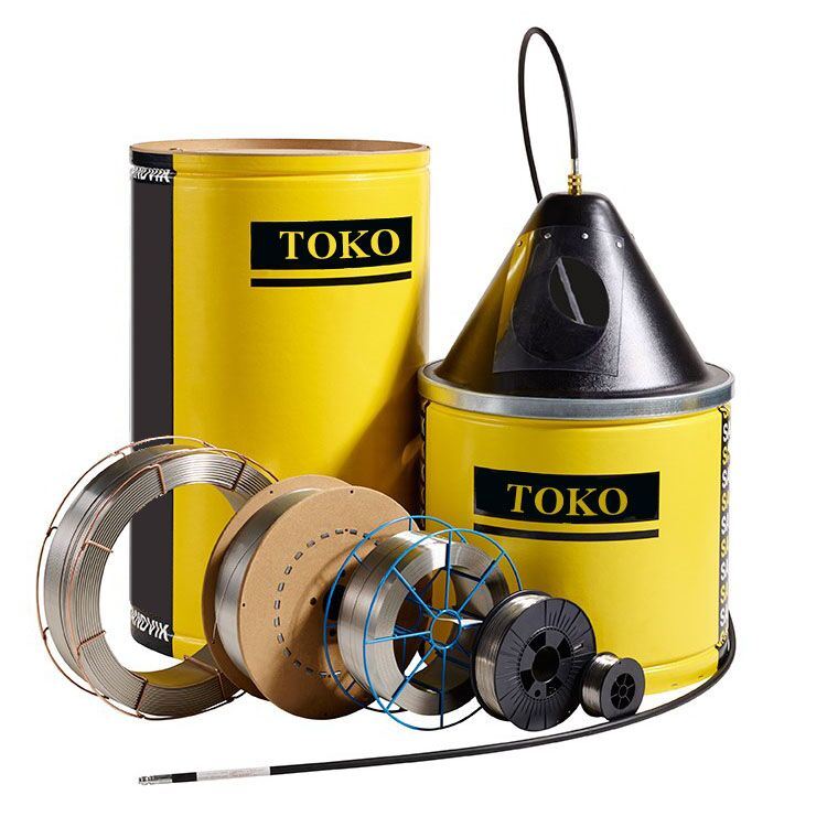 Toko Em12 (H08MnA) Copper Alloy Submerged Arc Welding Wires, 15kg/Spool