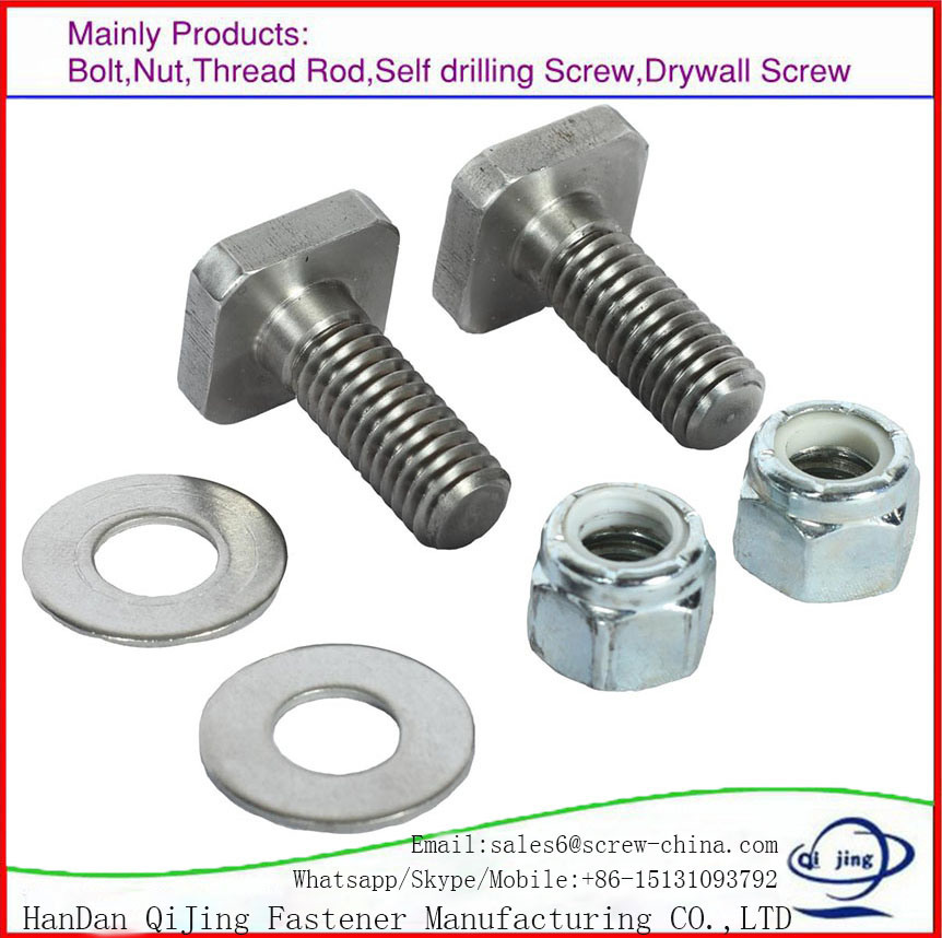 8.8 Grade Zinc Plated Cr3+ 5 Um/Mn DIN 912 Special Hex Socket Flat Head Bolt