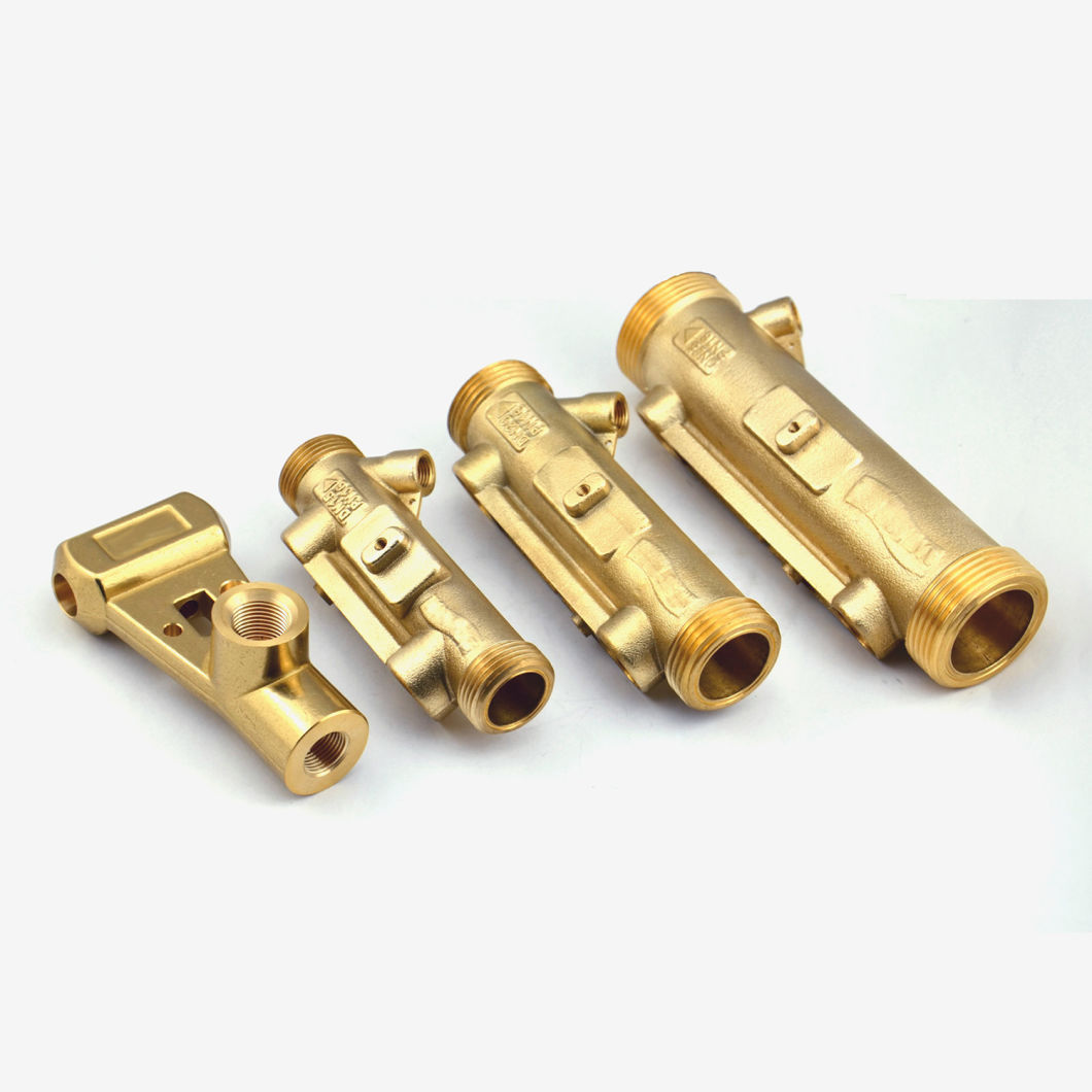 Forged Brass Flow Tube with Precision CNC Machining