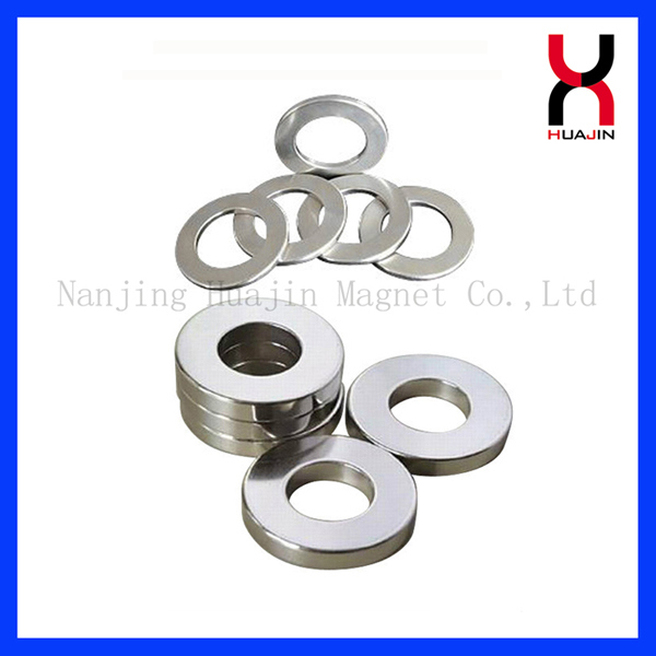 NdFeB Magnet N35 N42 N50 Grade Round Ring Shape Magnet