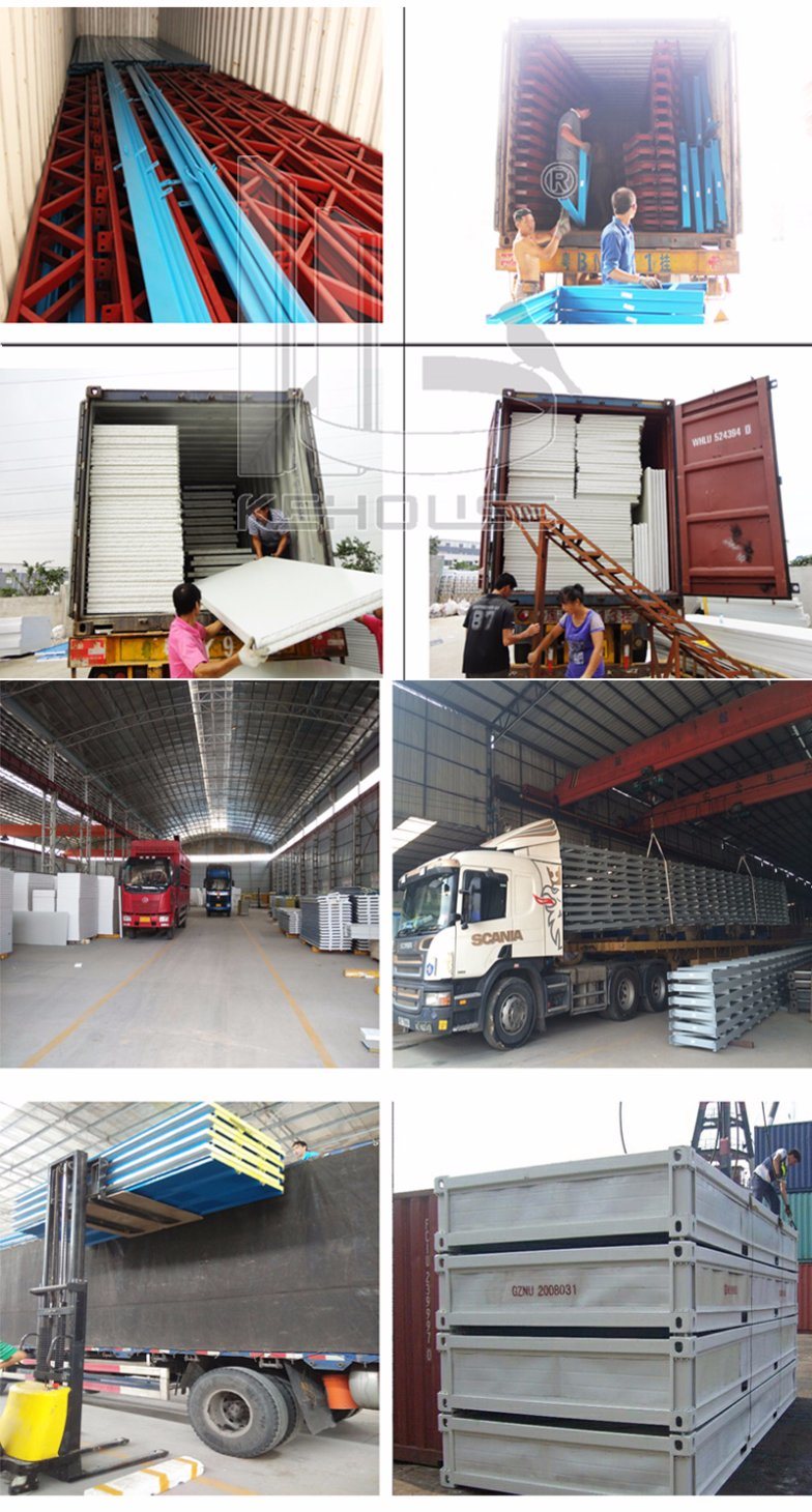 Cheap Insulation Prefabricated House for Temporary Office in Southeast Asia