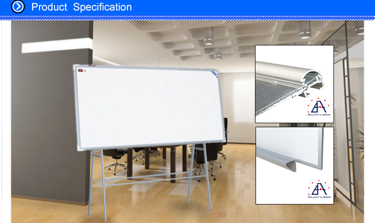 China Top 10 Supplier Durable Aluminium Frame for Whiteboard