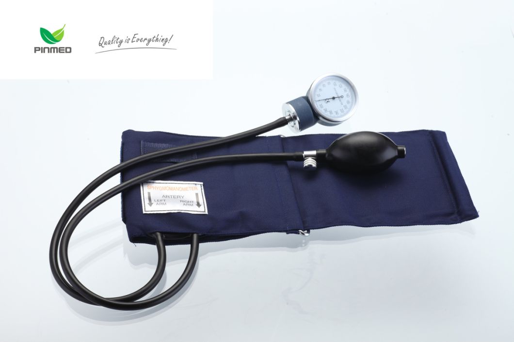 Palm Type Sphygmomanometer with Single Tube or with Double Tube