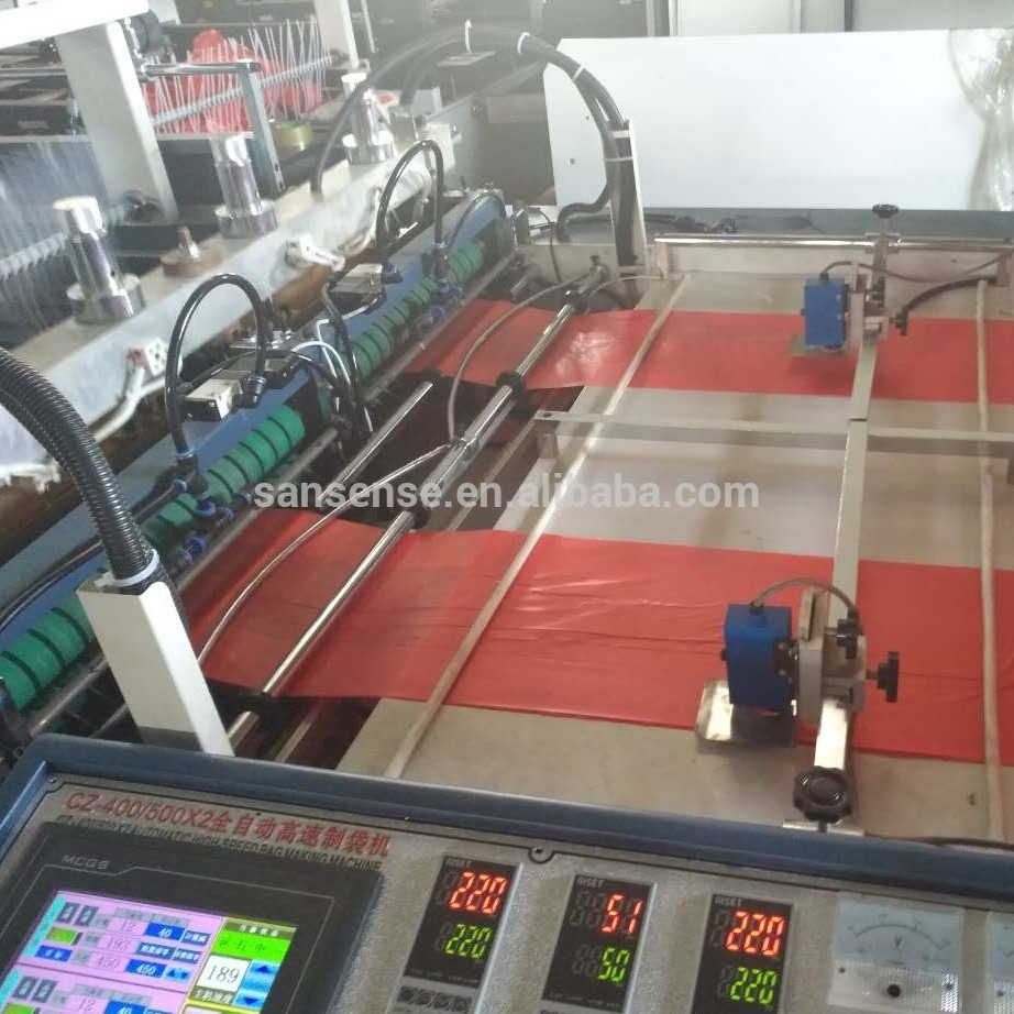 Fully Automatic Single-Channel T-Shirt Bag Making Machine