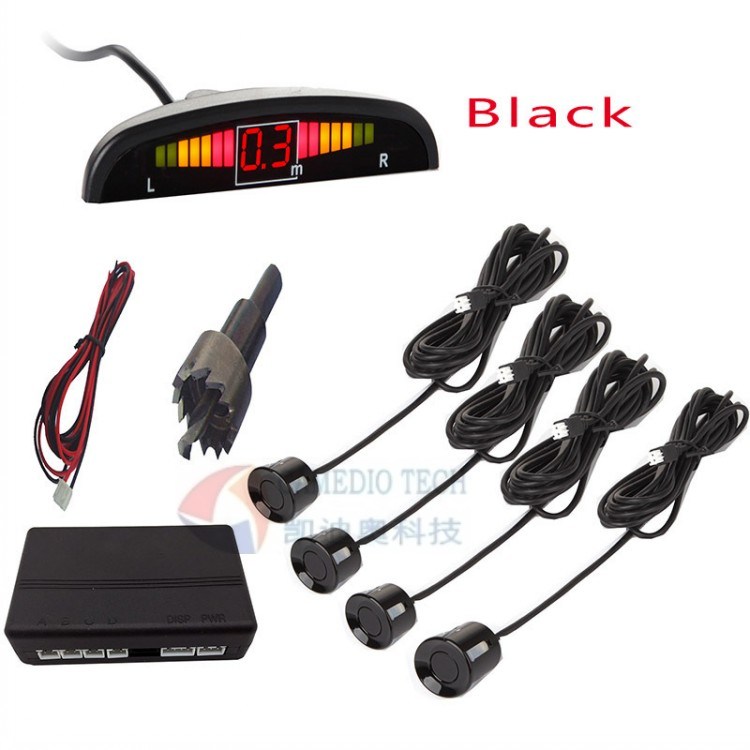 High Quality Car Rear LED Parking Sensor with 4/8 Sensors