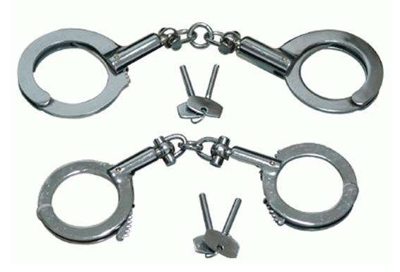 Yc-Jk-01RS Stainless Steel Handcuff Military Handcuffes