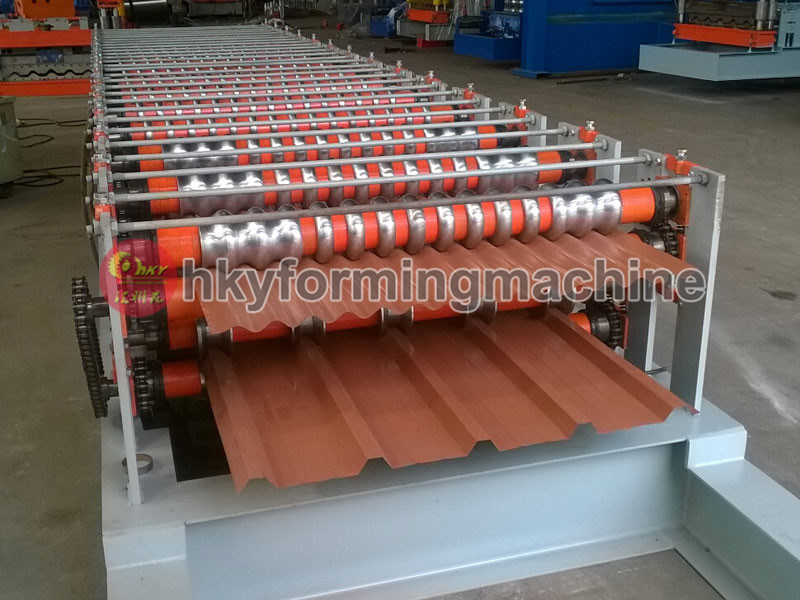 Steel Roof and Wall Panel Cold Roll Forming Machine
