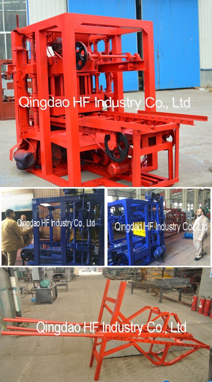 Qtj4-28 Automatic Block Making Machine Paving Shape Portable Hollow Block Machine Cement Block Spacers