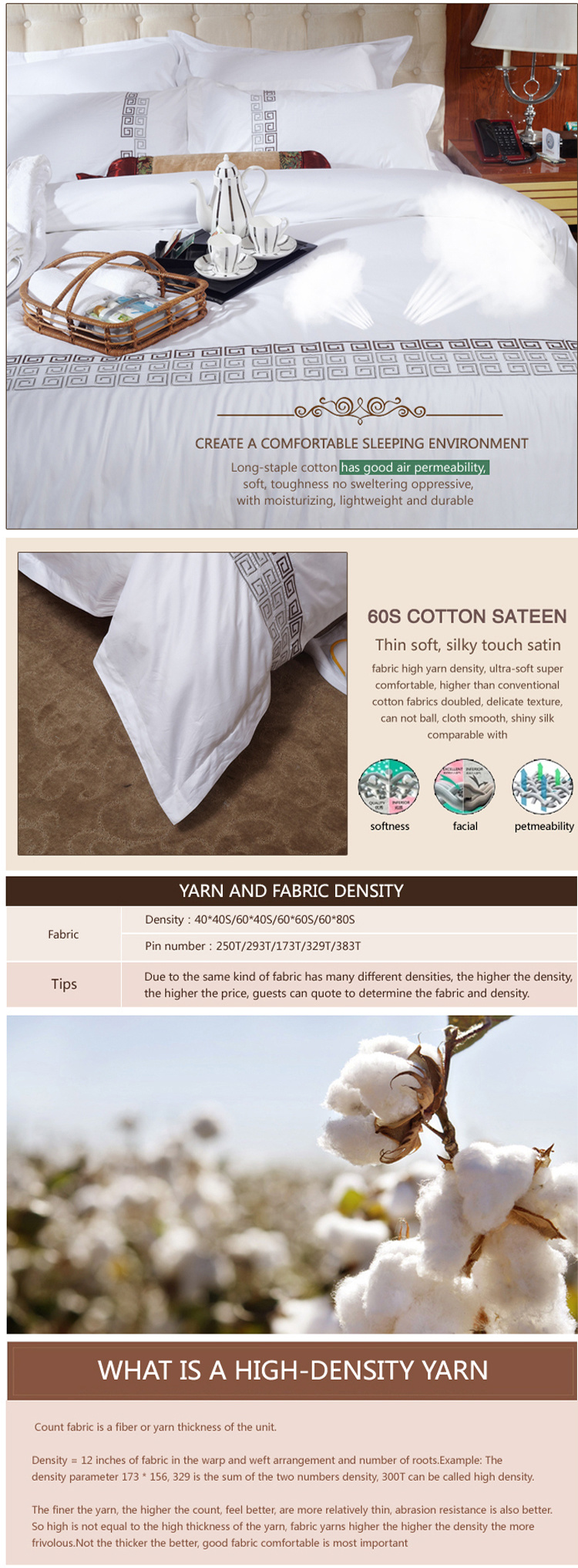 Jacquard Hotel Bed Sheet Set 100% Pure Linen Bedding