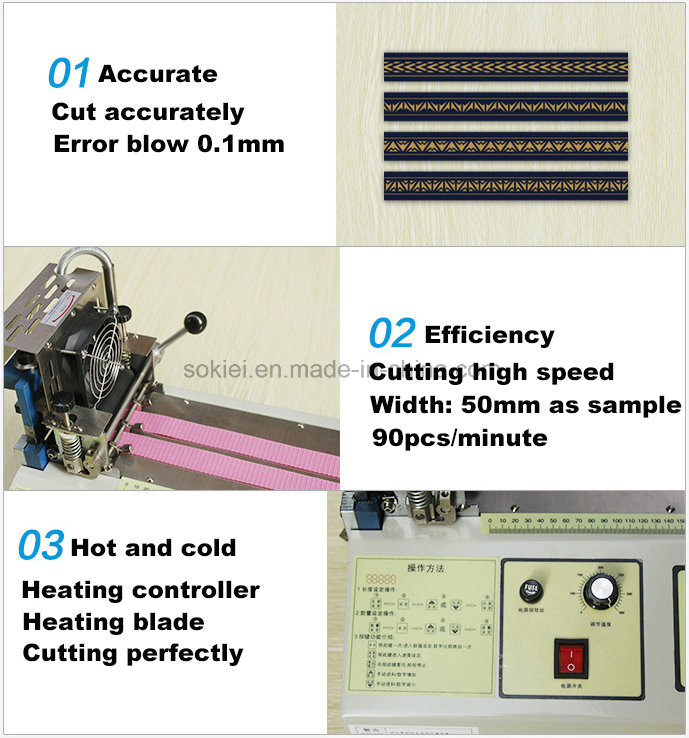 Automatic Computer Hot and Cold Tape Cutting Machine