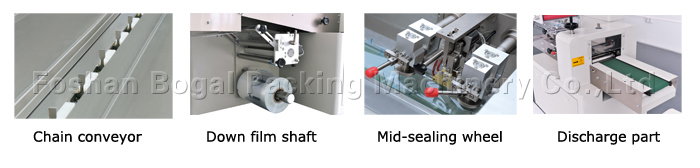 Automatic Horizontal Pouch Packing Machine for Radiator Bracket