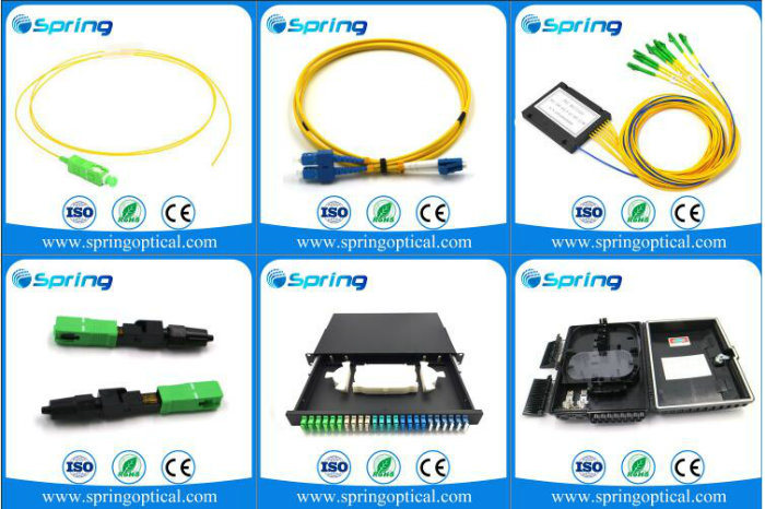 Sc Fiber Optical Connector Singlemode/Multimode