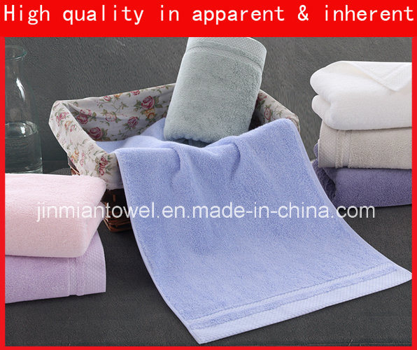 100% Cotton White Hotel Towel, Bath Towel, Hand Towel